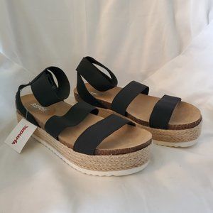 REPORT Platform Sandals NWT